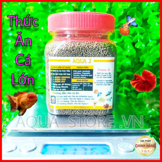 Cám aqua 2- thức ăn cho cá lớn betta guppy ranchu