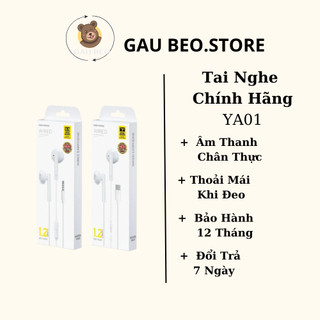 Tai nghe co day YA01 WEKOME thiet ke nho gon , tuong thich voi tat ca cac thiet bi di dong.