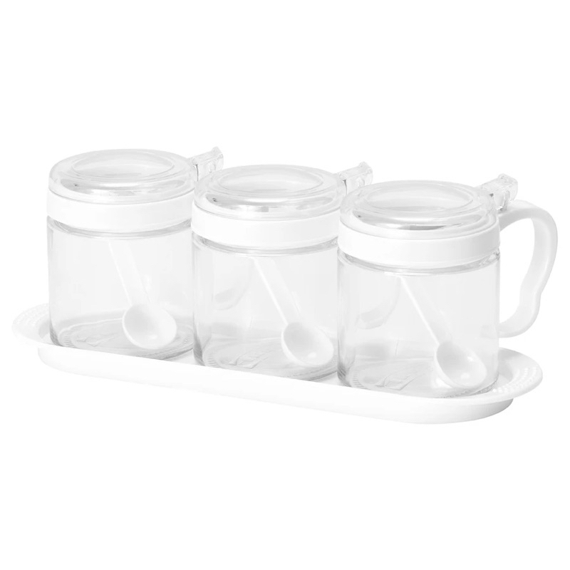 Bộ lọ đựng gia vị BÄRKORG IKEA chính hãng