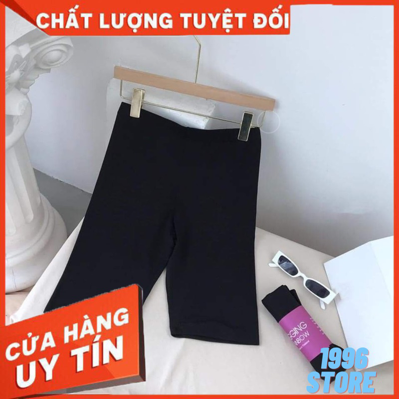Quần legging đùi cuộn tím hot hit chất đẹp