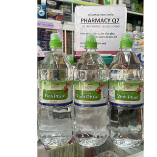 1 lít nacl vĩnh phúc nacl 0,9% vp nước muối súc miệng