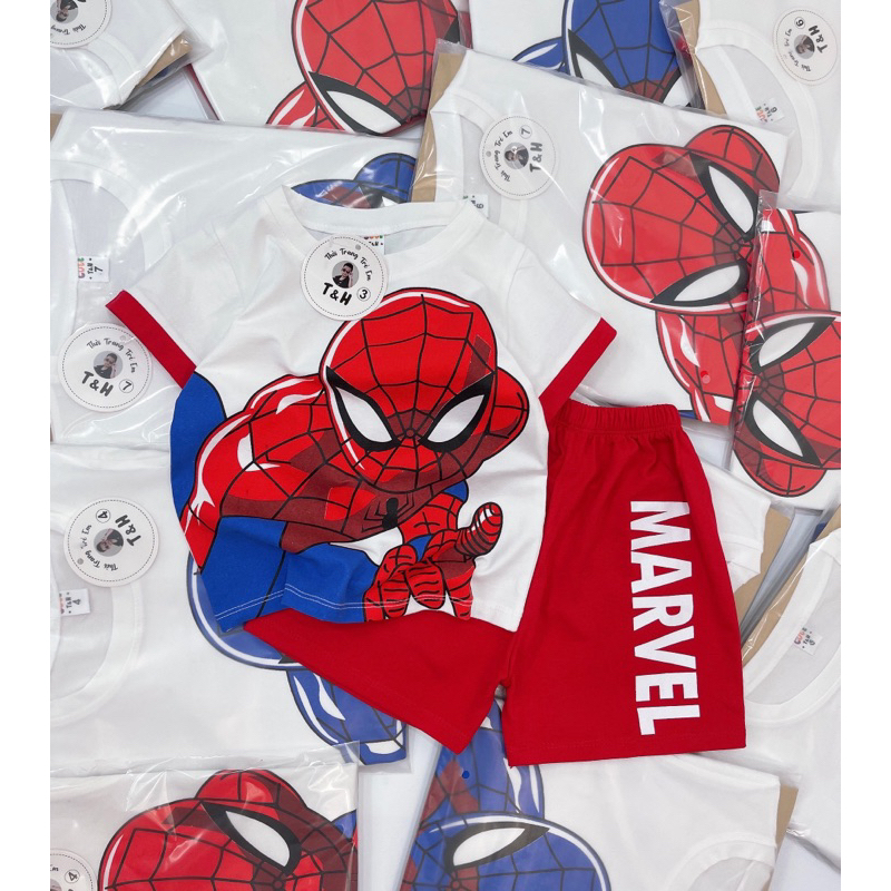 Set bộ siêu nhân NHỆN MARVAL cho bé - 2 màu