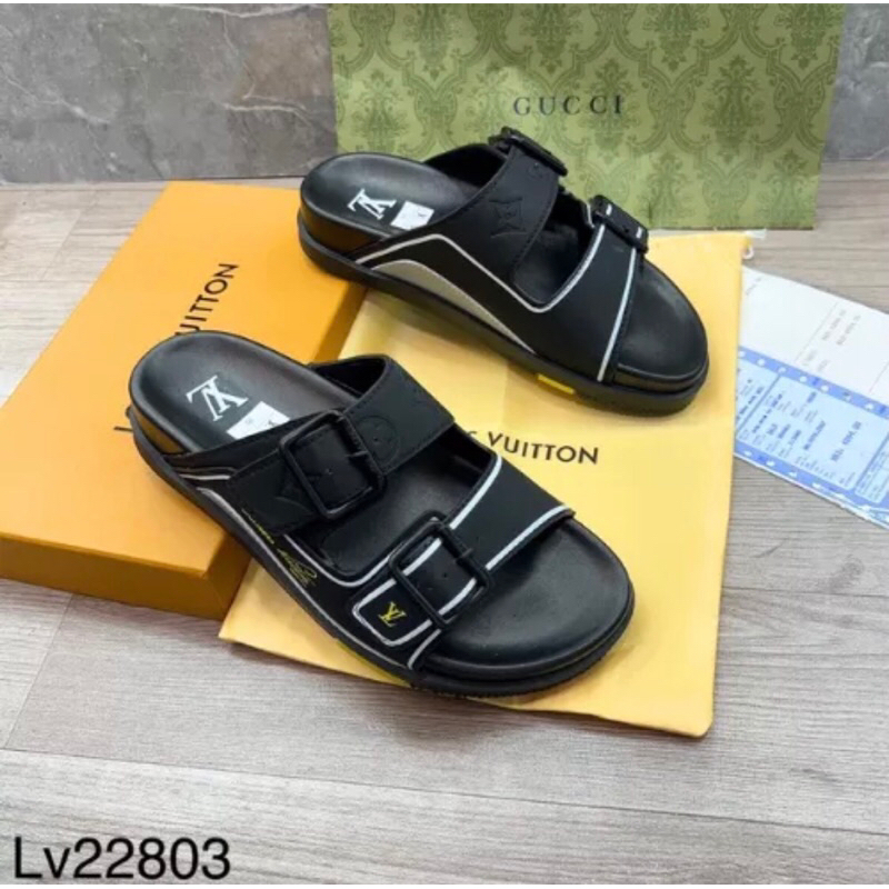 Dép Lê 2 Quai Ngang Khoá Cài Đế Cao Trẻ Trung Tôn Dáng Siêu Hot 2023