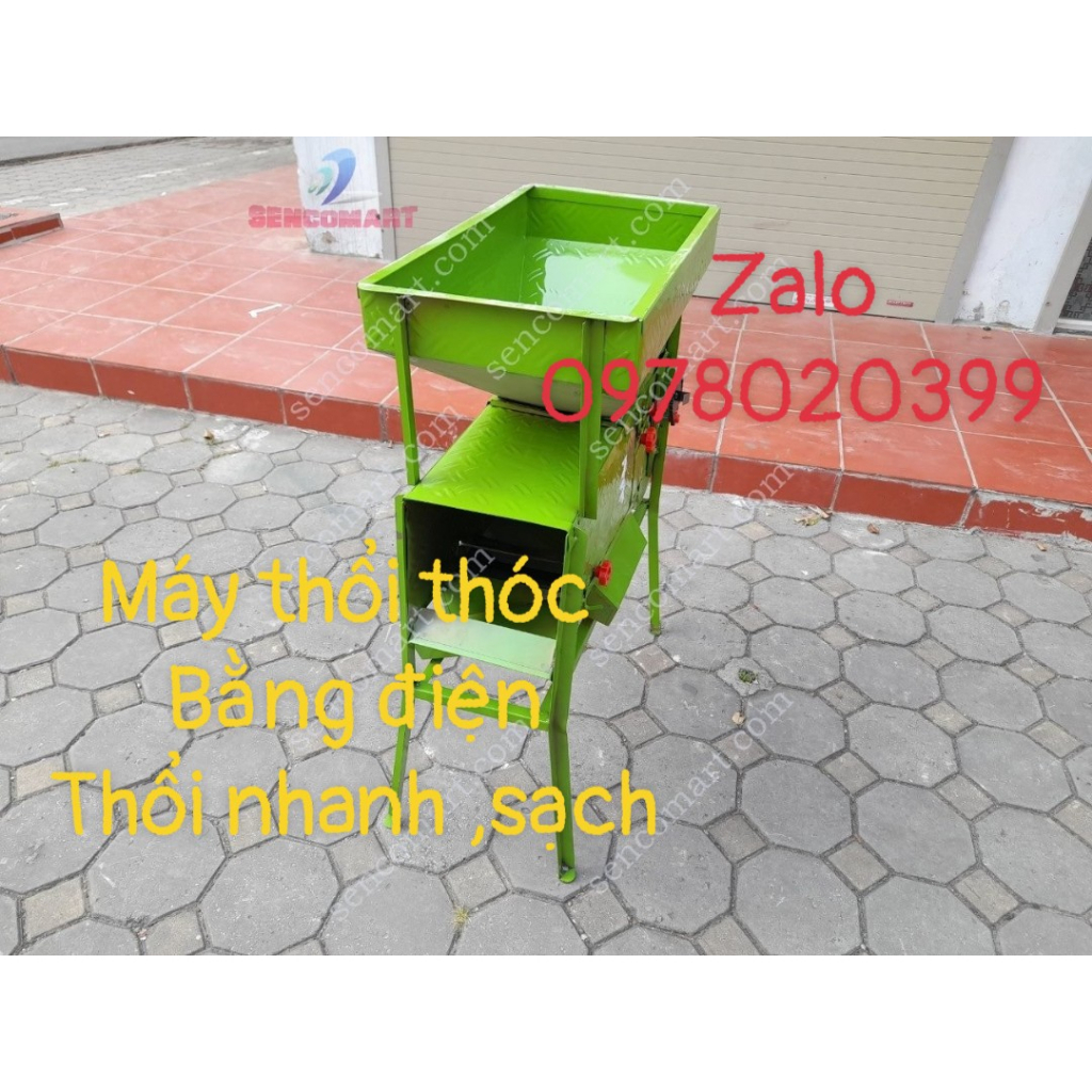 Máy quạt thóc , dê lúa