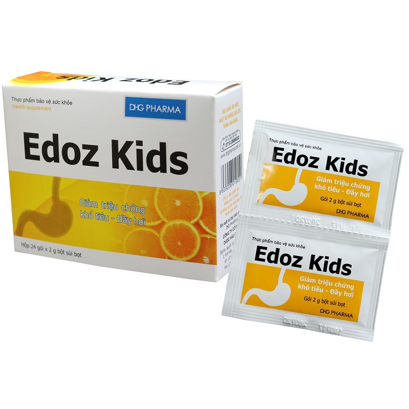 (Hộp 24 gói) Bột sủi Edoz giảm đau NHANH do loét dạ dày