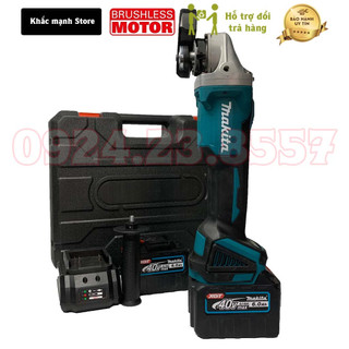 [ 4 CẤP CHỈNH TỐC ] Bộ Máy Mài Cắt Góc MKT DGA404 - Động Cơ Không Chổi Than - Chuyên Công Trình - Đi Kèm Pin Đóng