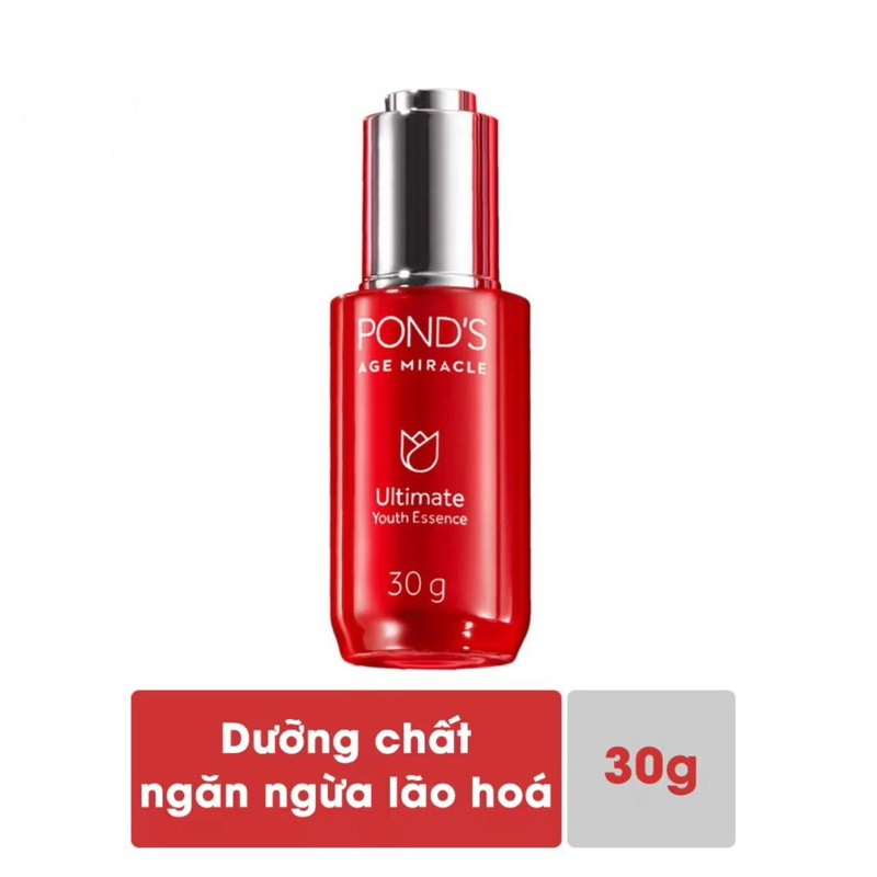 Dưỡng Chất Pond's Ngăn Ngừa Lão Hóa Chuyên Sâu Age Miracle Youth Essence 30ml Chính Hãng