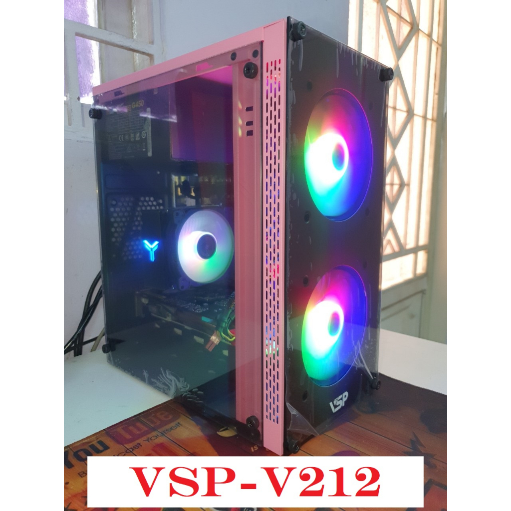 Case Xeon 1230v3 (~ i7 4770) VGA rx 580 4g chiến mọi game (chưa gồm màn)