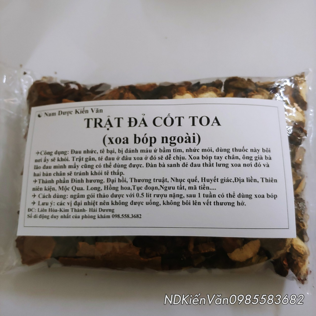 Gói thảo dược ngâm rượu xoa bóp