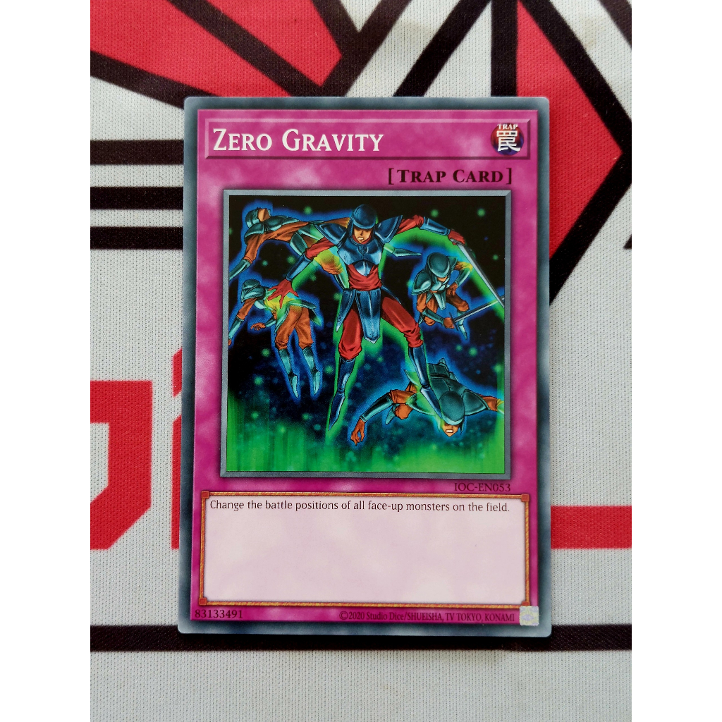 Thẻ Bài Yugioh Trap Zero Gravity - IOC-EN053 - Common