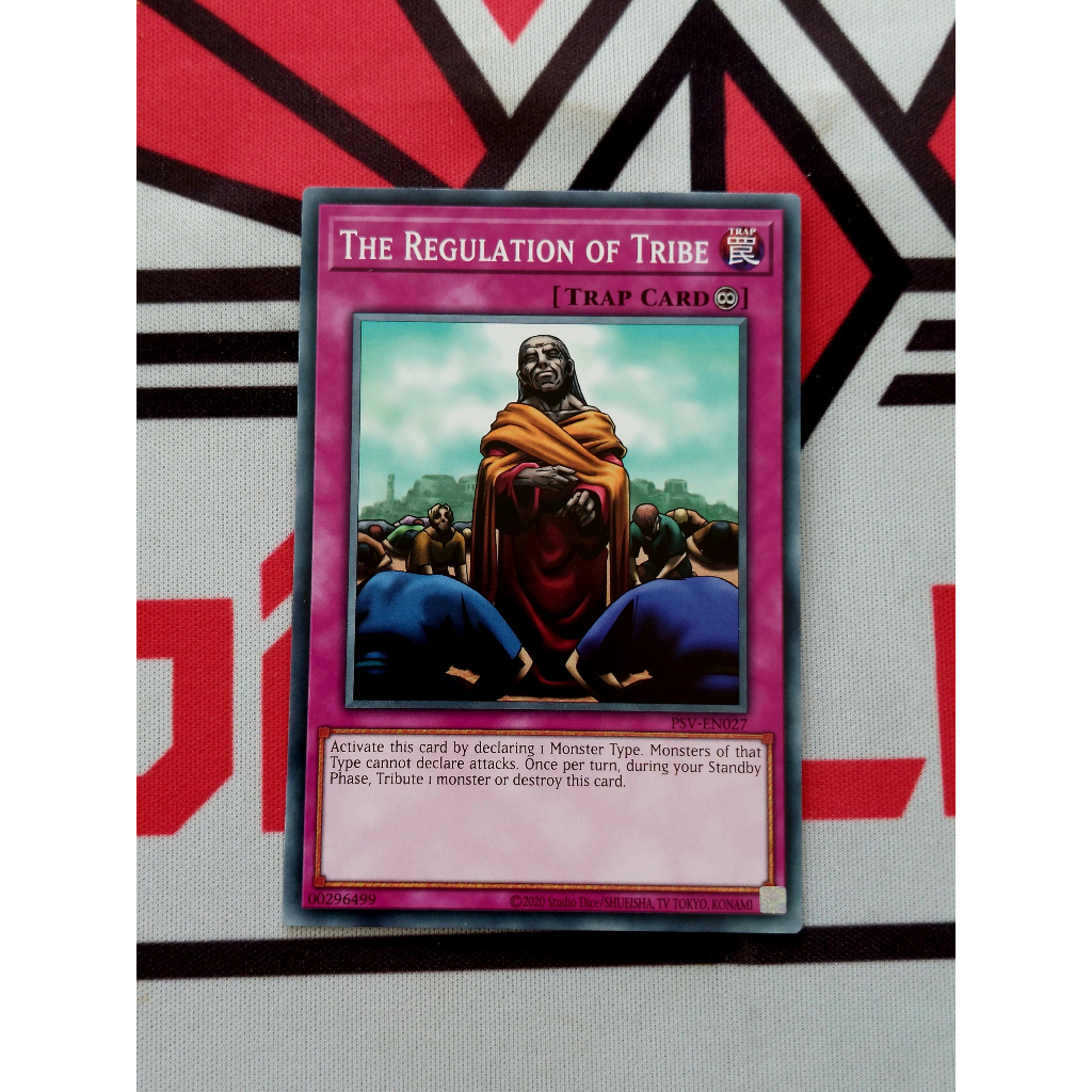 Thẻ Bài Yugioh Trap The Regulation of Tribe - PSV-EN027 - Common