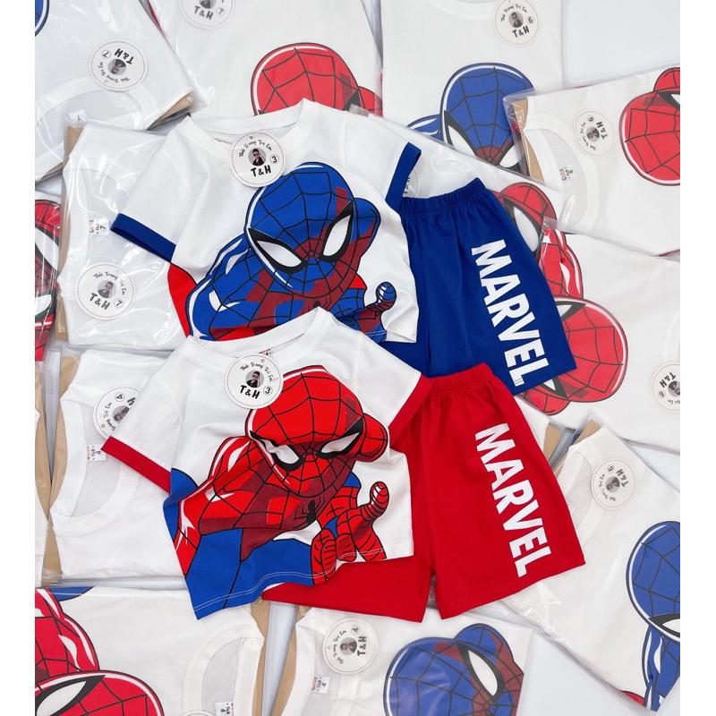 Set bộ siêu nhân NHỆN MARVAL cho bé - 2 màu