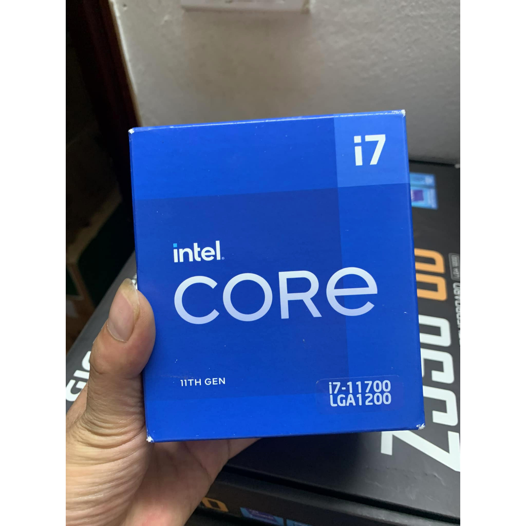 Combo CPU I7 11700, Mainboard Gigabyte B560M-H