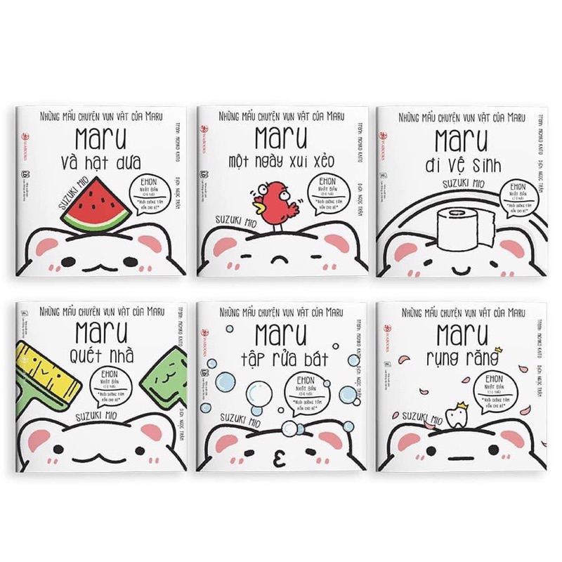 Sách - Ehon Nhật Bản Maru, bộ 6 quyển