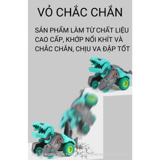🌻Đồ chơi ô tô khủng long biến hình
