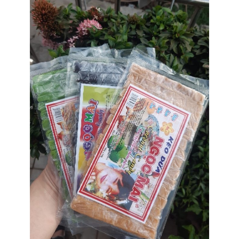 kẹo dừa que dài tuổi thơ