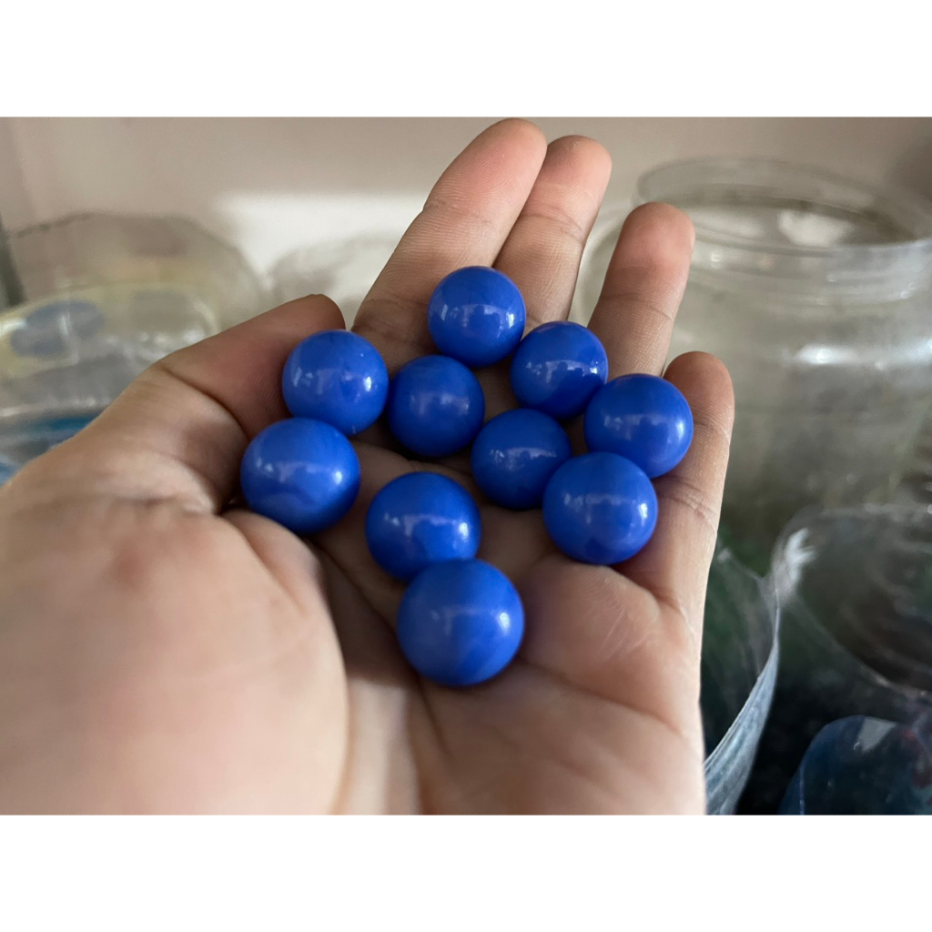 Bi ve sứ màu xanh lam 16mm (1 viên)