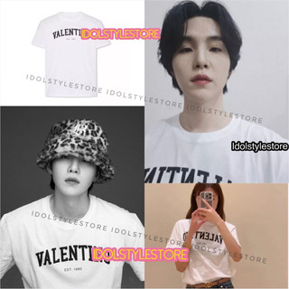 Áo thun tay lỡ valen suga bts