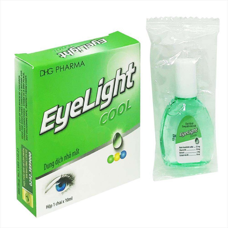 Nhỏ mắt EYELIGHT COOL DHG lọ 10ml
