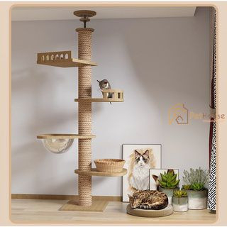 Cattree, Nhà cây cào móng cho mèo loại lớn nhiều kích thước pethouse