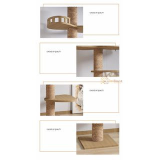 Cattree, Nhà cây cào móng cho mèo loại lớn nhiều kích thước pethouse