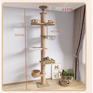 Cattree, Nhà cây cào móng cho mèo loại lớn nhiều kích thước pethouse