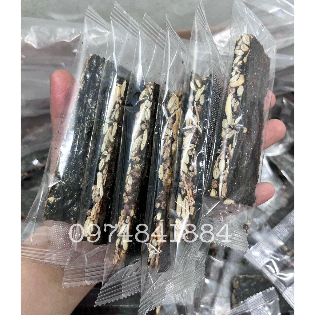 Rong biển kẹp hạt dinh dưỡng mini - đóng gói từng miếng tiện lợi 250g/ 500g/ 1kg