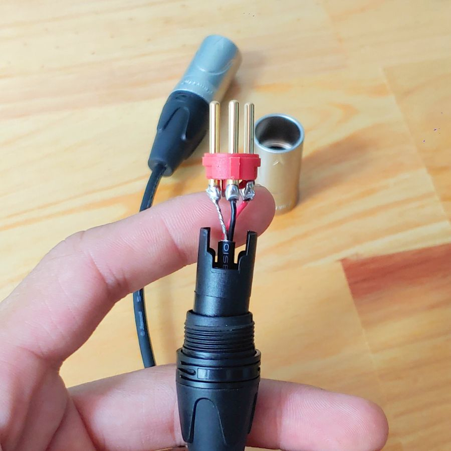 Dây Canon Cái Ra 2 Đực, dây canon 1 ra 2