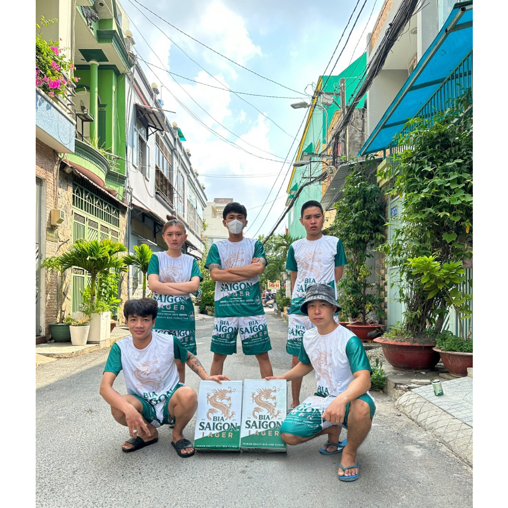 bộ đồ the thao b.i.a SAIGON LAGER full size S M L XL XXL - Đồ mặc nhà mặc ngủ Nam nữ Mang Phong Cách Hàn Quốc, cool ngầu