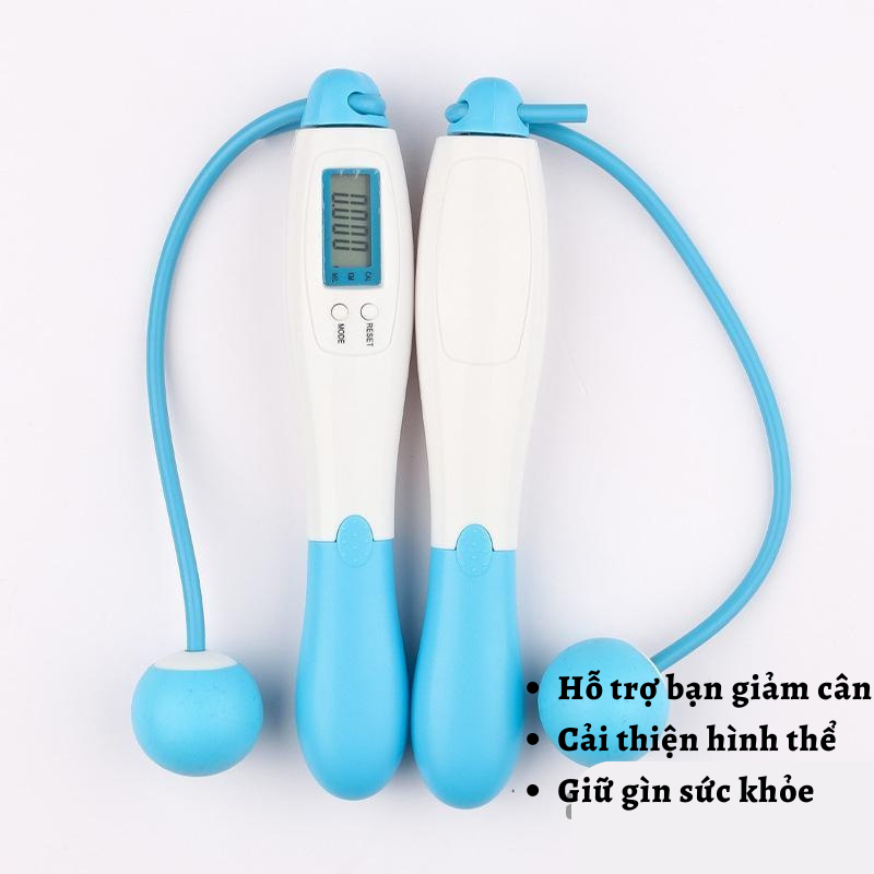 Dây nhảy giảm cân đếm Calo FREESHIP dây nhảy thể lực tập thể dục