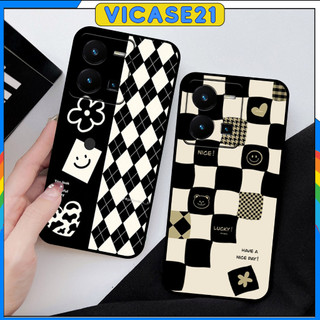 Ốp Điện Thoại Vivo Y35 thương hiệu cao cấp, caro, thời trang