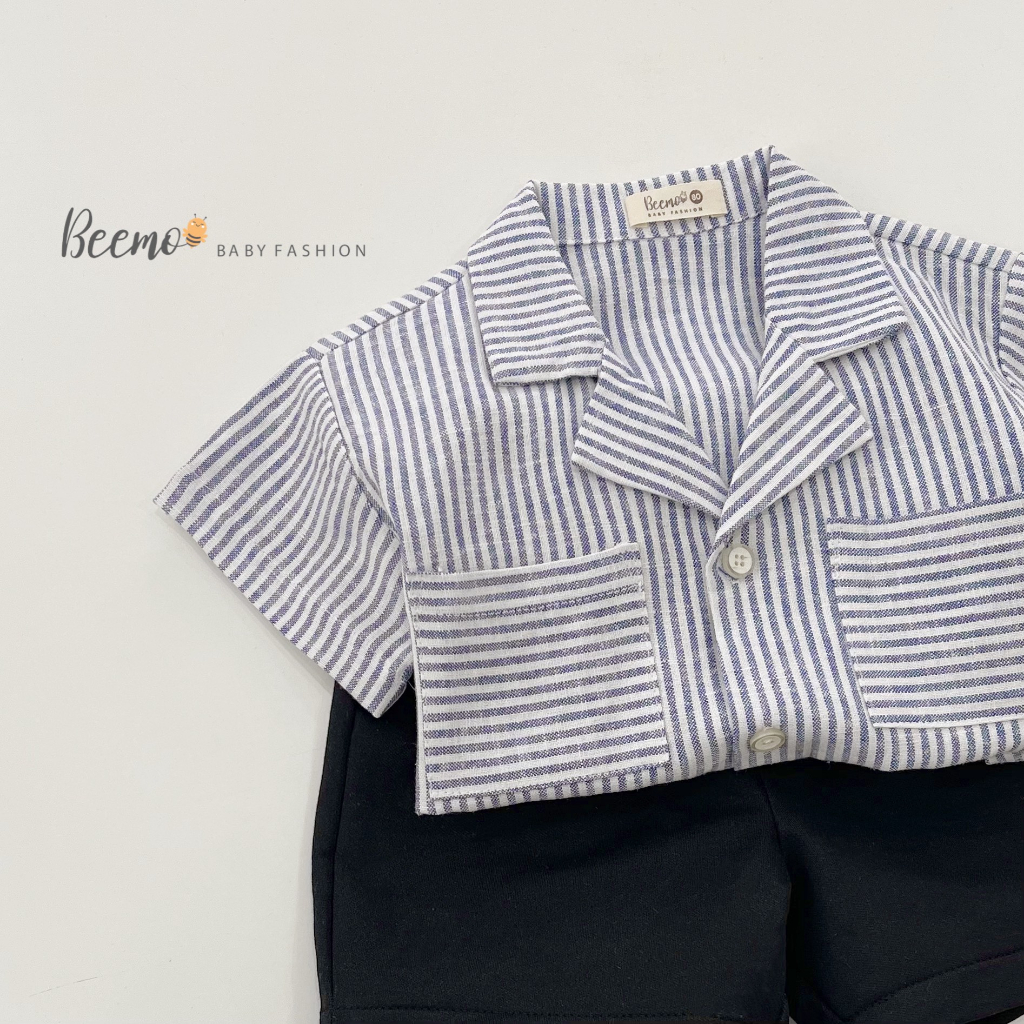 [CHÍNH HÃNG] Bộ quần áo công tử vintage cho bé trai đáng yêu Beemo