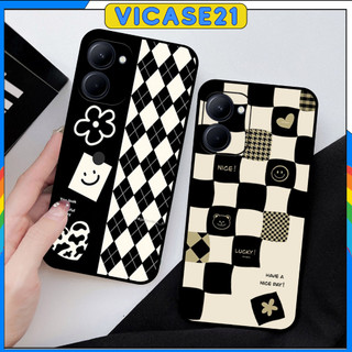 Ốp UV/Dẻo Đen Có Bảo Vệ Cam Cho Realme C33 thương hiệu cao cấp, caro, thời trang