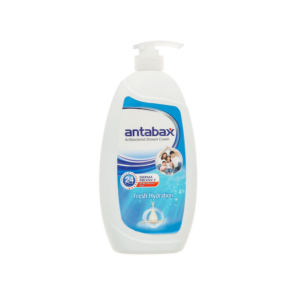 Sữa tắm Antabax Fresh Hydration sạch sảng khoái 850ml