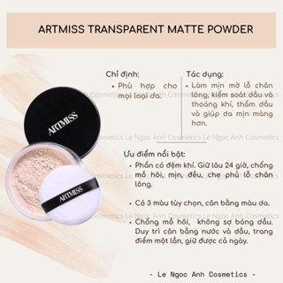 Phấn Phủ Kiềm Dầu ARTMISS 30G mẫu mới