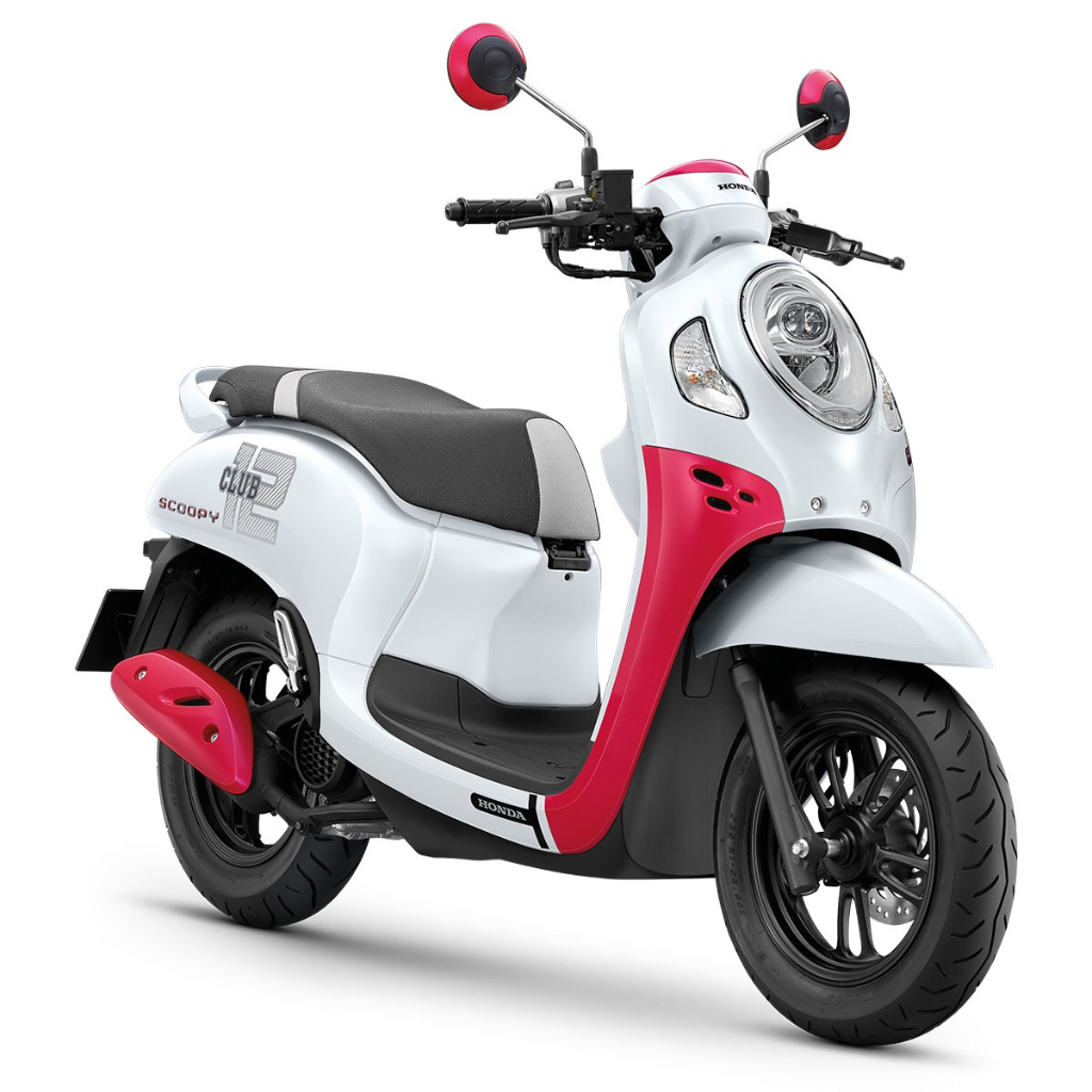 Bộ dàn áo xe SCOOPY TRẮNG HỒNG LUÔN TEM CHÌNH HÃNG HONDA