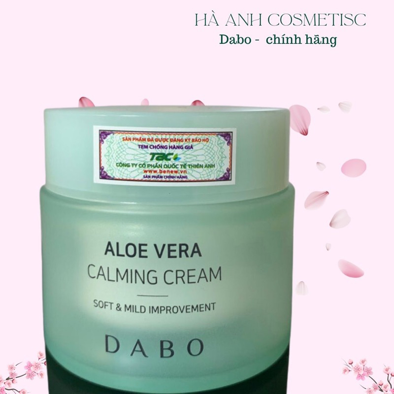 kem dưỡng trắng da DABO lô hội chính hãng