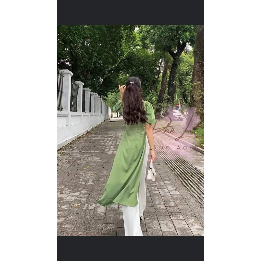Áo Dài Cách Tân -Áo Dài Cà Ri