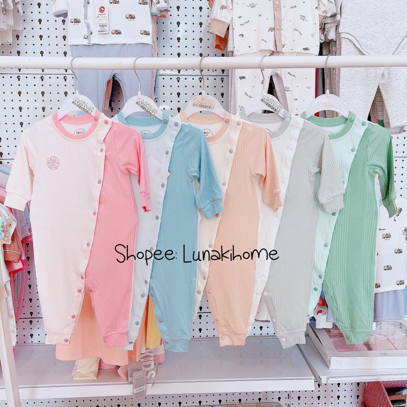 Bộ body HRNEE modal thông hơi(0-3M đến 6-9M)