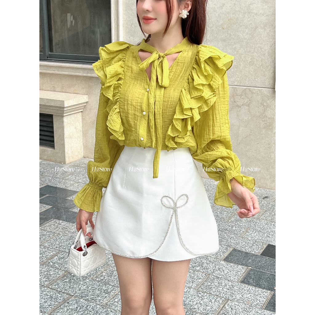 SÉT ÁO BÈO + CHÂN VÁY - J04362