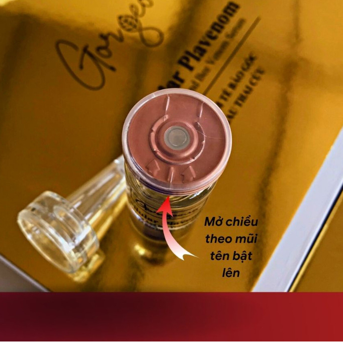 Serum nhau thai cừu Múi Xù GORGEOUS dưỡng trắng da mặt, serum dưỡng ẩm nâng tone da mặt làm mờ nếp nhăn, thâm, nám