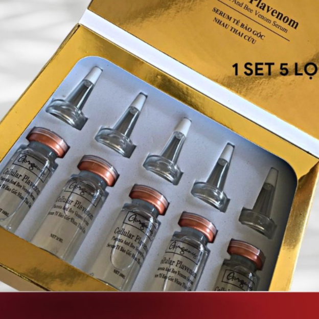 Serum nhau thai cừu Múi Xù GORGEOUS dưỡng trắng da mặt, serum dưỡng ẩm nâng tone da mặt làm mờ nếp nhăn, thâm, nám