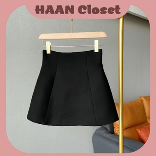 Chân váy chữ a thêu hình ong cạp cao tôn dáng_haan.closet