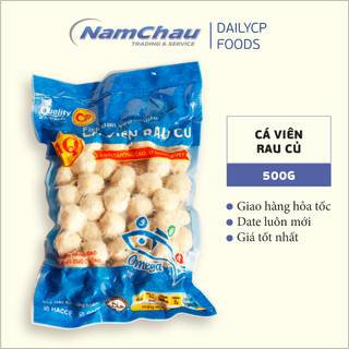 Cá viên chiên vị rau củ hải sản AQ hãng C.P làm viên chiên, xiên que, thả lẩu, ăn vặt ngon rẻ/ Ship hỏa tốc HN