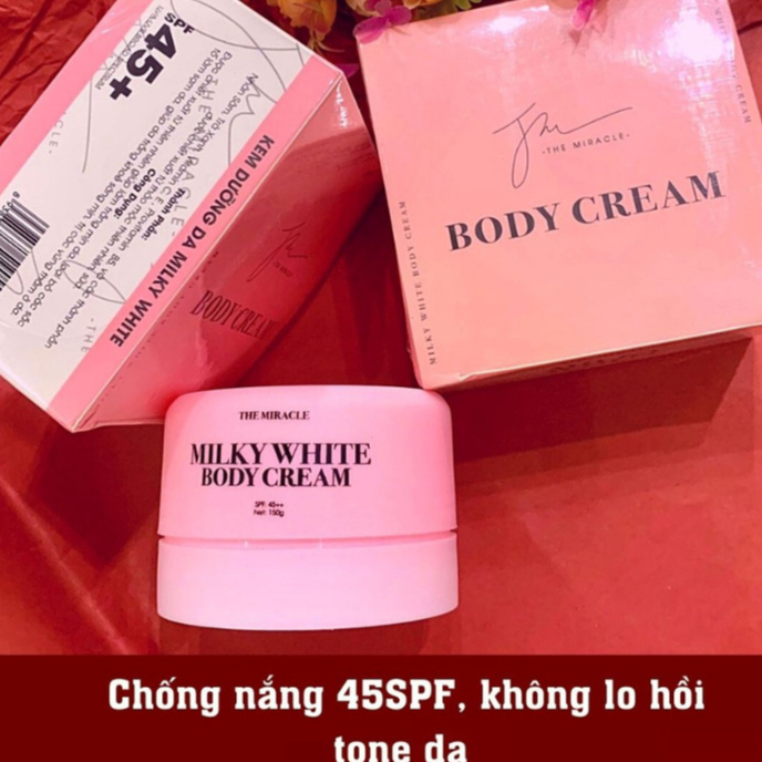 Kem body trắng da Múi Xù GORGEOUS, kem dưỡng da toàn thân giúp da trắng sáng mờ thâm sạm cấp ẩm 150gr