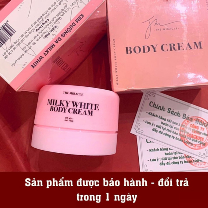 Kem body trắng da Múi Xù GORGEOUS, kem dưỡng da toàn thân giúp da trắng sáng mờ thâm sạm cấp ẩm 150gr