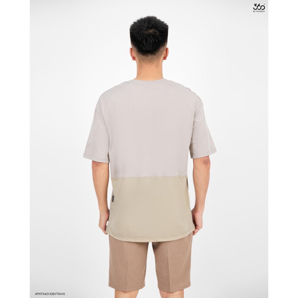 Áo thun nam trơn in hình DEWISE form rộng thương hiệu 360 Boutique chất liệu cotton cao cấp - APHTK421