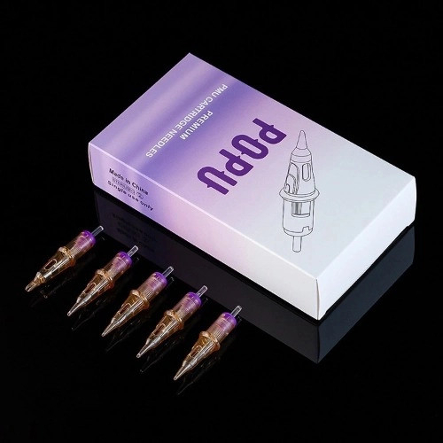 Kim Đạn Máy Pen POPU Phun Xăm Hộp 20 Kim