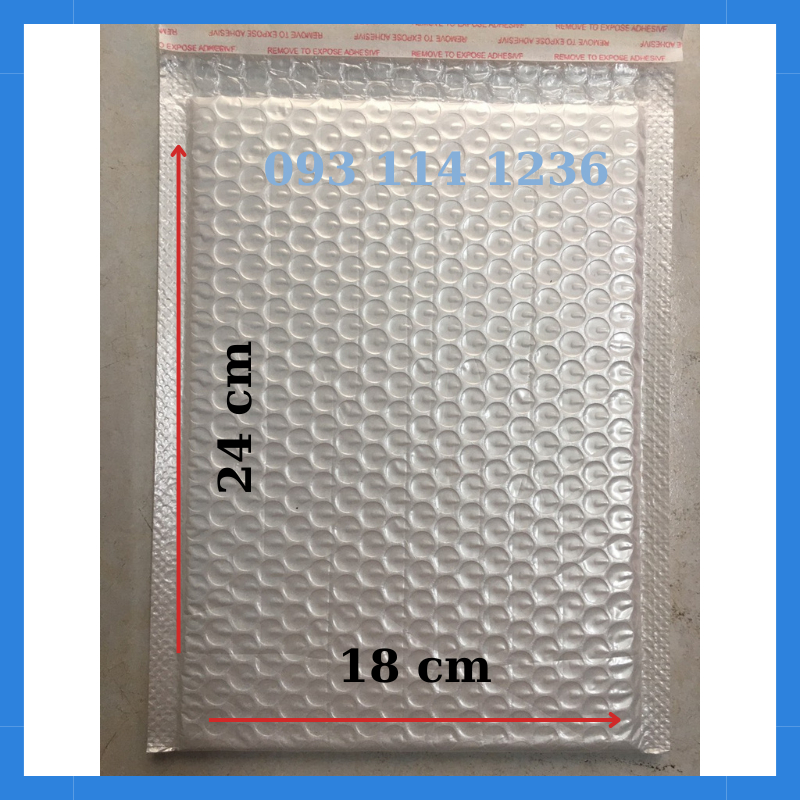 100 Túi bóng khí - Màng xốp hơi đóng hàng tiện dụng đủ size