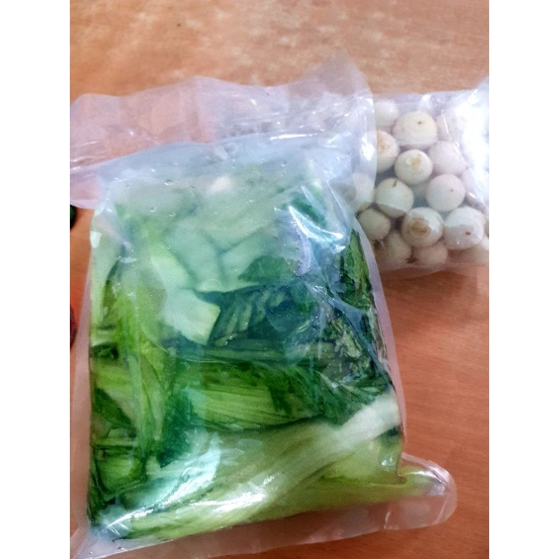 2kg cải muối chua  nhà làm đảm bảo sạch ,giòn ,thơm ngon.